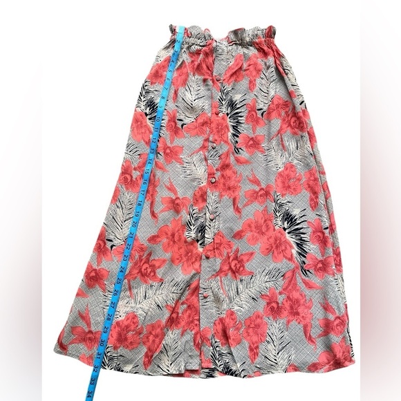For Love and Lemons Mai Tai coral /tan Skirt Size XS - Picture 7 of 9